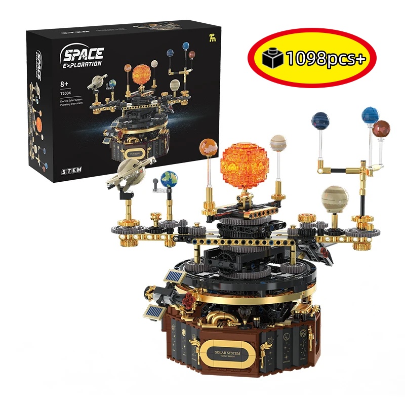 Solar System Orrery - NOUVEAU STEM Créatif Électrique Rotatif Univers