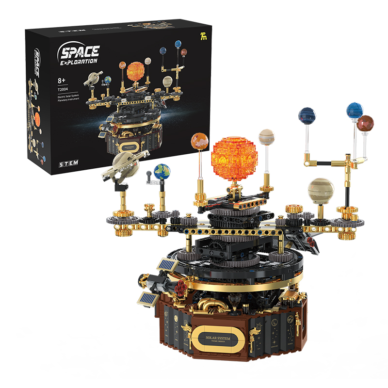Solar System Orrery - STEM électrique rotatif univers système solaire