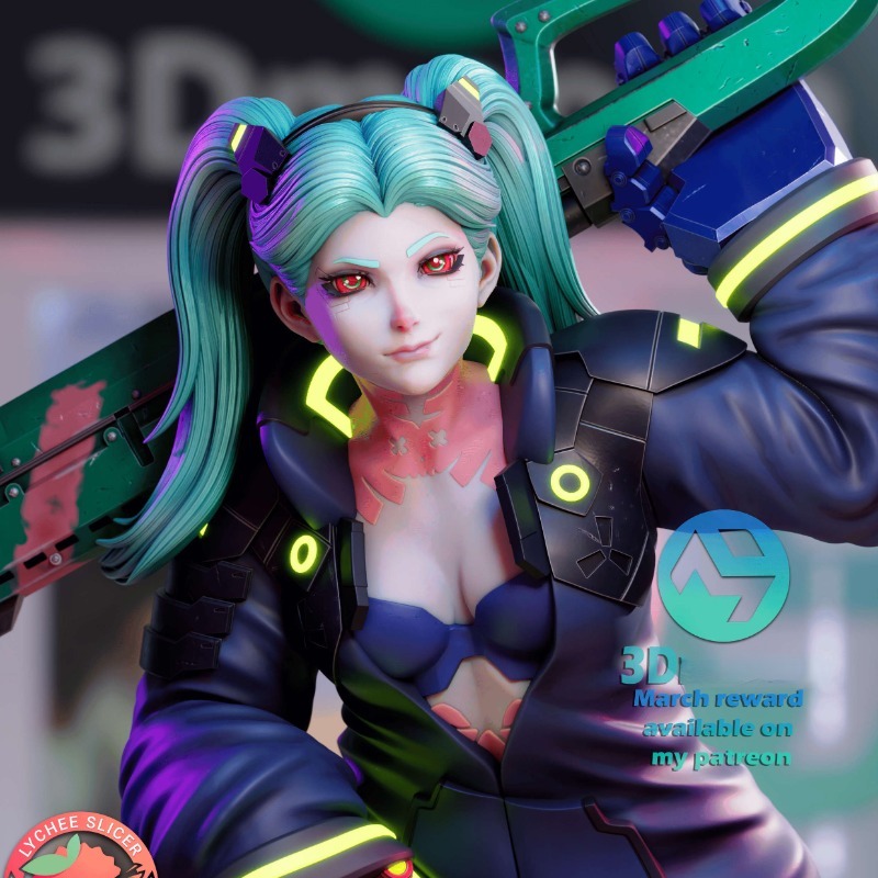 Science Hobby Kit - Modèle de figurine en résine Cyberpunk