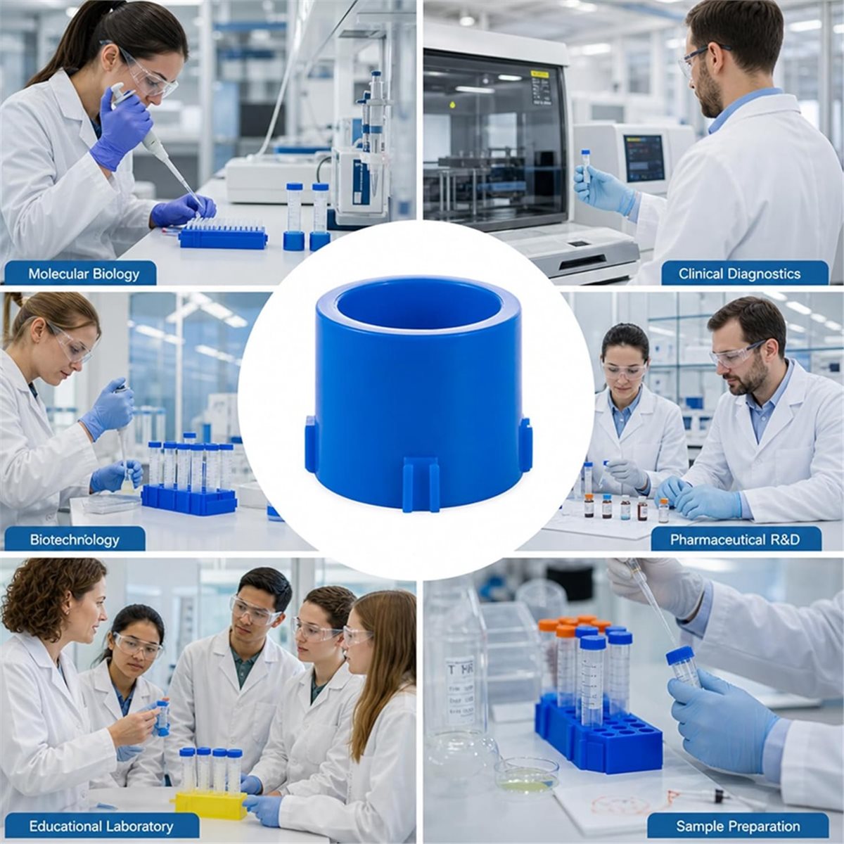 Hobby Science Lab - Support pour tubes à centrifuger A1381K,