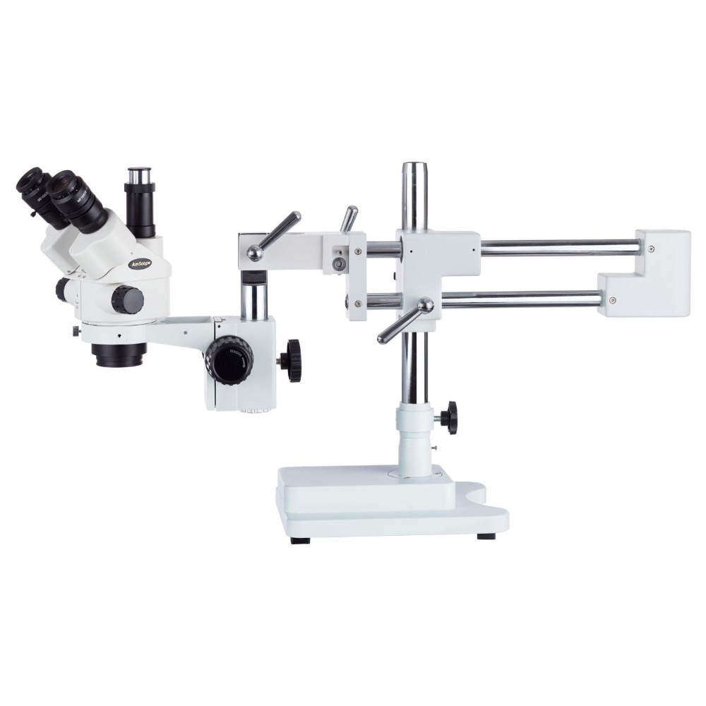 Amscope Microscope Stereo 7X-45X - AmScope-Microscope stéréo simul-focal à n'aime verrouillable,