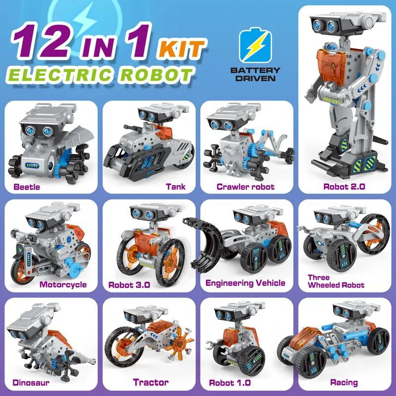 Robot solaire 12 en 1, expérie - Science Kit avis et prix
