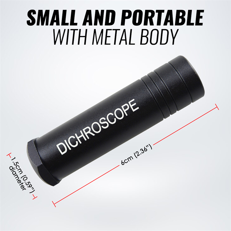 Dichroscope pour gemme Calcite - Spectroscope Handheld avis et prix