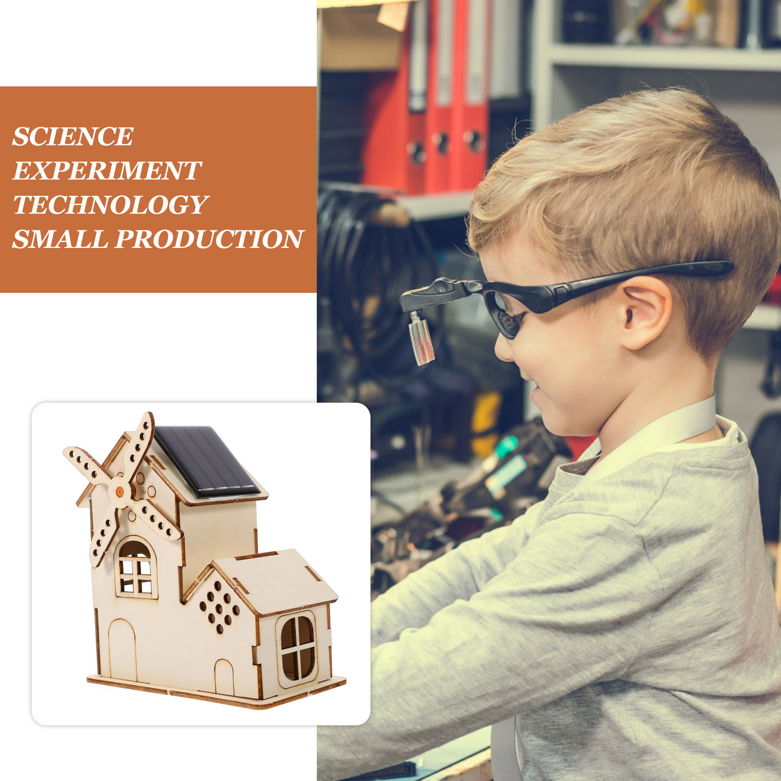1 kit de montage de moulin à v - Science Project avis et prix